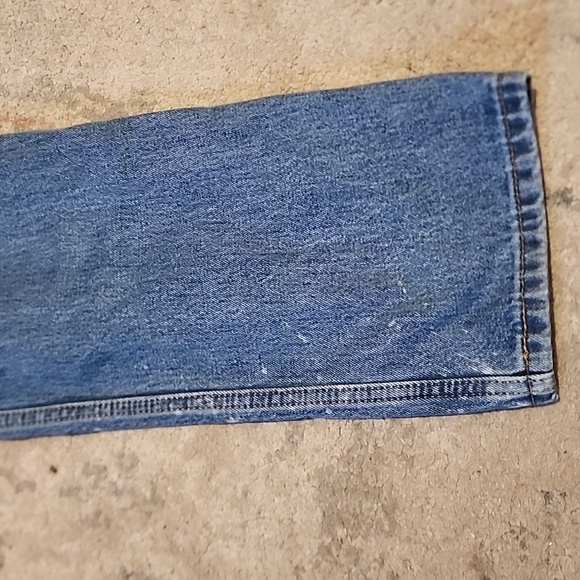 Vintage Levis Jeans 505 Mens Size 32x32 Light Blue Straight Denim Red Tag 90s - Picture 5 of 15